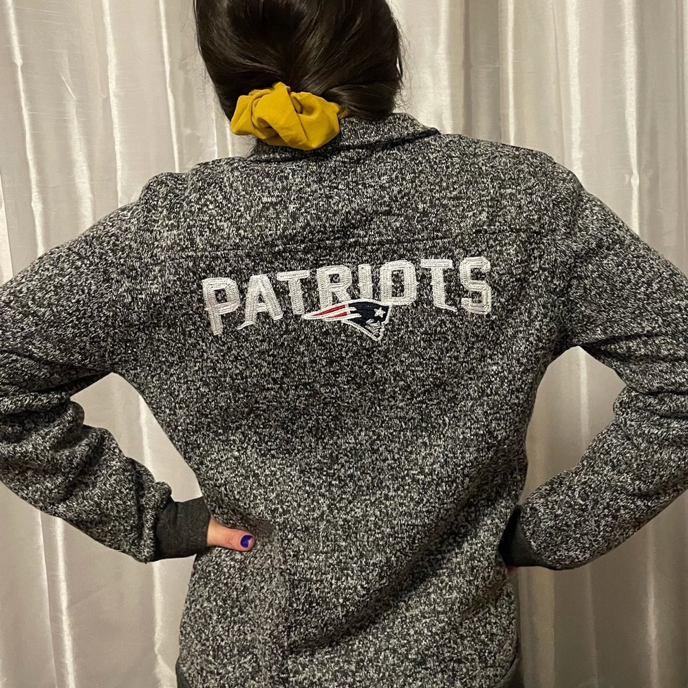 Patriots quarter zip sweatshirt